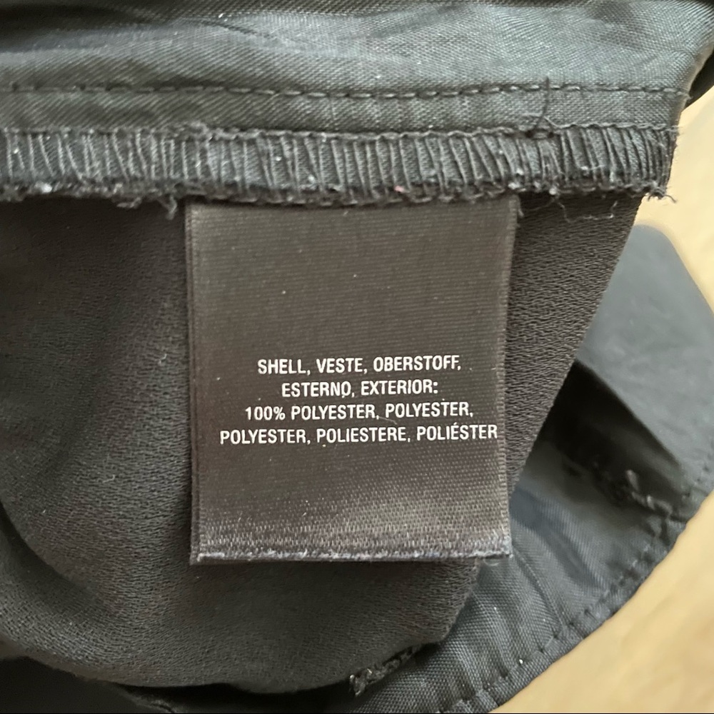 ANTHROPOLOGIE Essentials Pull-on Black High Waisted Pants - Picture 9 of 13